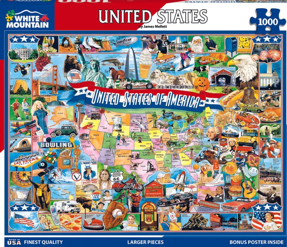 United States of America (290pz) - 1000 Pieces