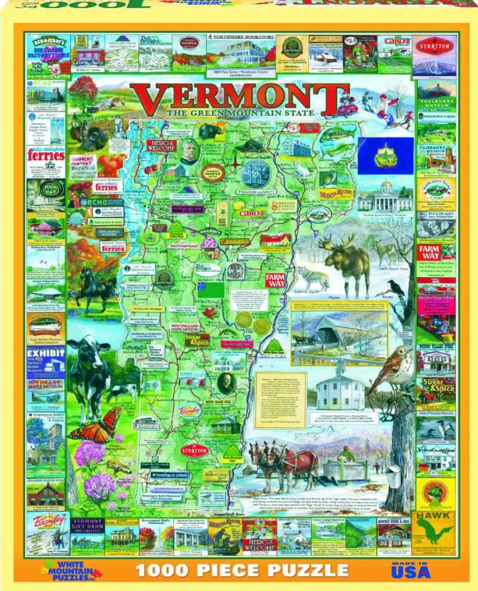 Vermont (655pz) - 1000 Piece Jigsaw Puzzle