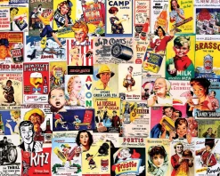 Vintage Ads (1813pz) - 500 Piece Jigsaw Puzzle