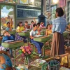 Vintage Classroom (1978pz) - 1000 Piece Jigsaw Puzzle