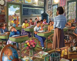 Vintage Classroom (1978pz) - 1000 Piece Jigsaw Puzzle