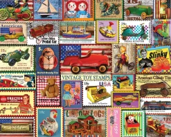 Vintage Toy Stamps (1971pz) - 1000 Piece Jigsaw Puzzle