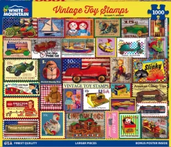 Vintage Toy Stamps (1971pz) - 1000 Piece Jigsaw Puzzle