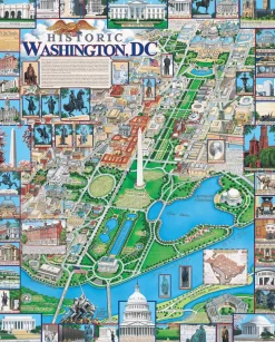 Washington, DC (220pz) - 1000 Piece Jigsaw Puzzle