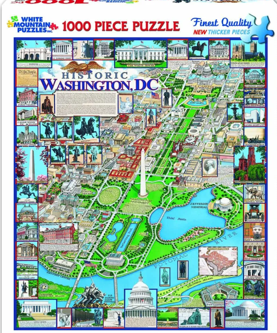 Washington, DC (220pz) - 1000 Piece Jigsaw Puzzle