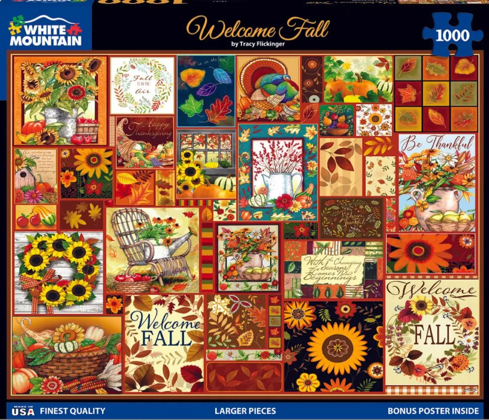 Welcome Fall (1927pz) - 1000 Piece Jigsaw Puzzle