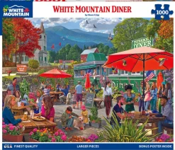 White Mountain Diner (1856pz) - 1000 Piece Jigsaw Puzzle