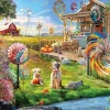 Windmill Farm (1905pz) - 500 Piece Jigsaw Puzzle