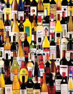 Wine Bottles (1058t) - 1000 PC (Small 20"x27" Format)
