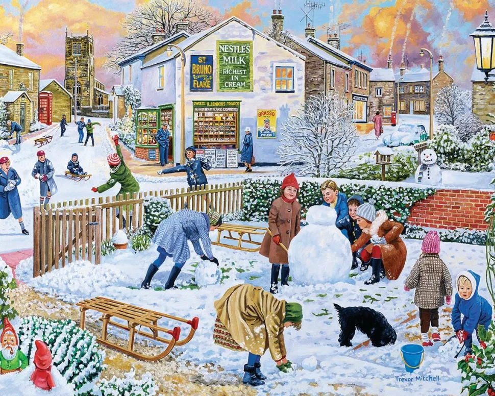 Winter Games (1791pz) - 1000 Piece Jigsaw Puzzle