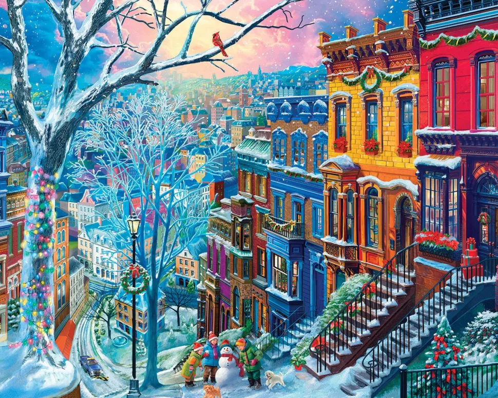 Winter In The City (2025pz) - 1000 Piece Jigsaw Puzzle