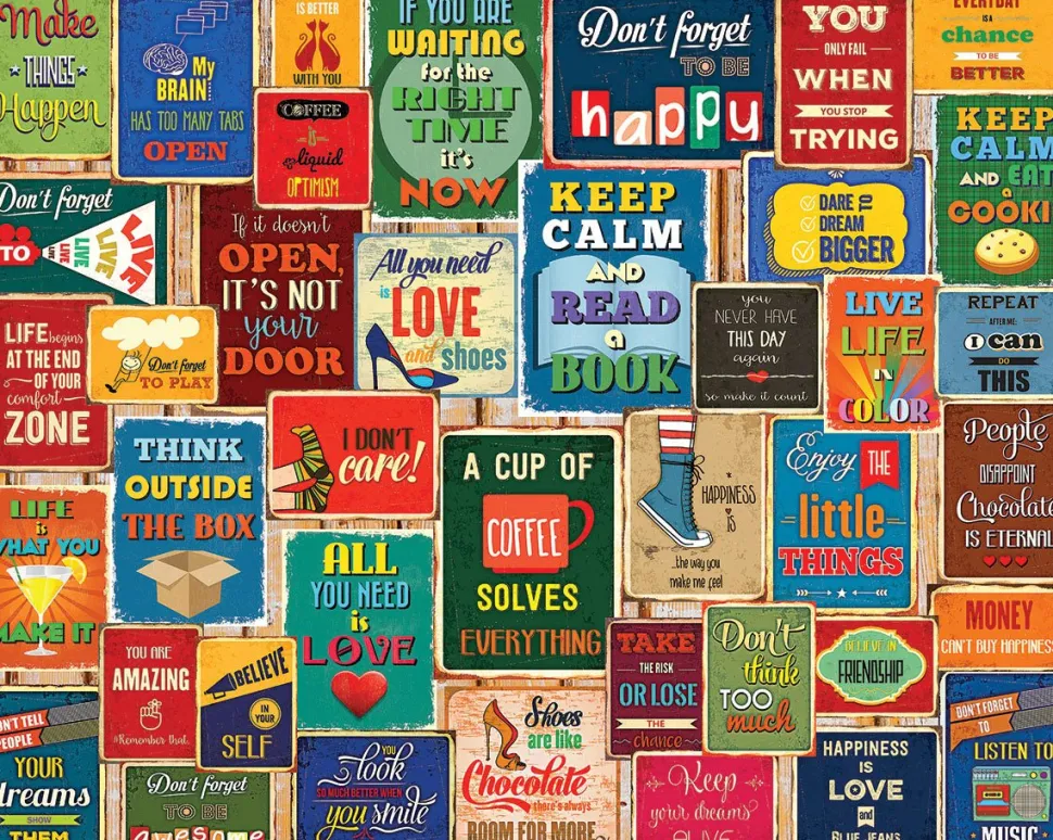Words Of Wisdom (1607pz) - 1000 Pieces